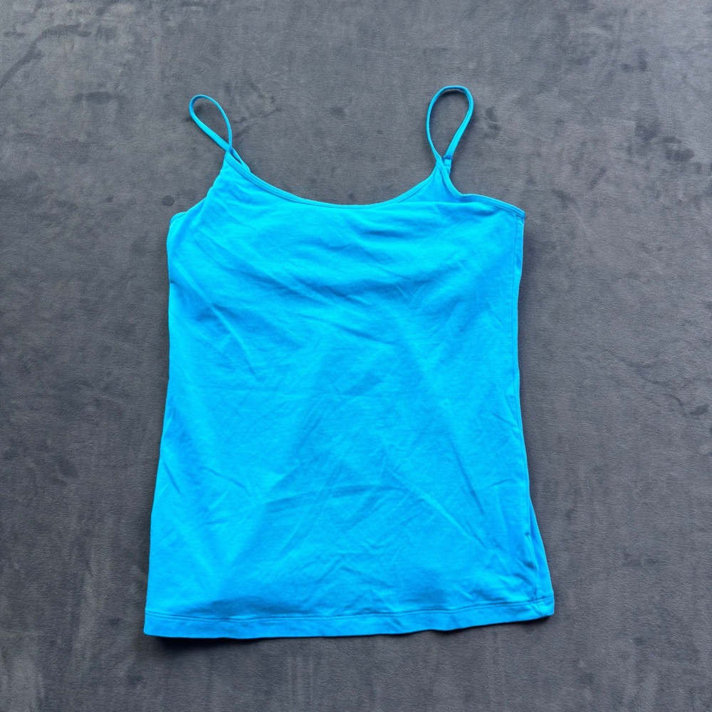 Banana Republic Womens Bright Blue Adjustable Strap Cami Camisole Tank Top M